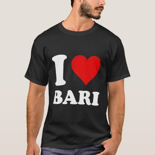 I Love Bari Tシャツ (正面)