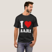 I Love Bari Tシャツ (正面フル)