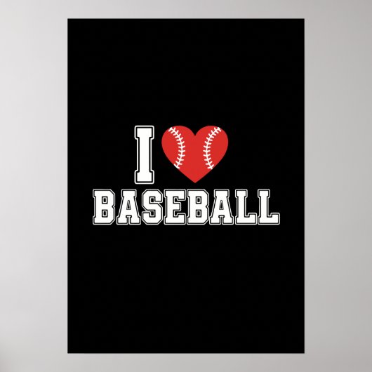 I Love Baseball ポスター (正面)
