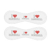 I Love Baseball Ball Design for True Sports Fans 野球ボール (パネル)