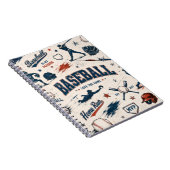 I Love Baseball Notebook & Journal | Baseball Dad ノートブック (右側)