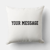I Love Baseball Personalized Baseball Room Decor D クッション (裏面)