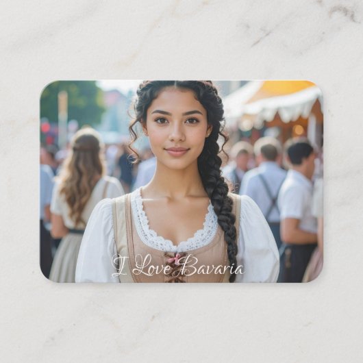 I LOVE BAVARIA エンクロージャーカード (正面)