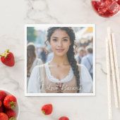 I LOVE BAVARIA スタンダードランチョンナプキン (インサイチュ)