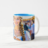 I LOVE BAVARIA ツートーンマグカップ (正面右)