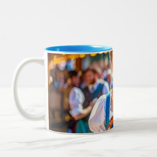 I LOVE BAVARIA ツートーンマグカップ (左)