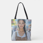 I LOVE BAVARIA トートバッグ (裏面)