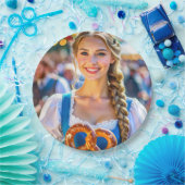 I LOVE BAVARIA ペーパープレート (パーティー)