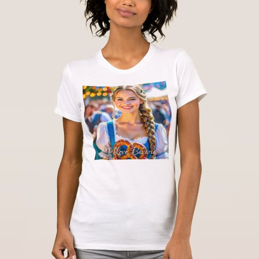 I LOVE BAVARIA Tシャツ (正面)
