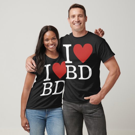 I ❤️ Love BD (建物部社員の場合) Tシャツ (ユニセックス)