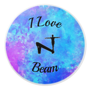 I LOVE BEAM - 体操 セラミック引き出し取っ手 セラミックノブ