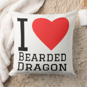 I love bearded dragon クッション (ブランケット)