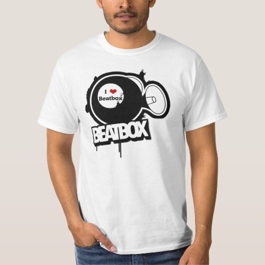 I love beatbox tシャツ (正面)