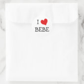 I Love Bebe ラウンドシール (バッグ)
