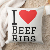 I love beef ribs  クッション (ブランケット)