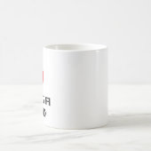I Love Being A Nerd コーヒーマグカップ (中央)
