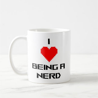 I Love Being A Nerd コーヒーマグカップ
