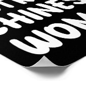 I Love Being A Strong Chinese Woman - Heart - Chin ポスター (角)