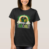 I love being a teacher Shamrock St Patrick s Day Tシャツ (正面)