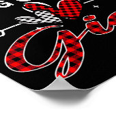 I Love Being Called Gigi Xmas Christmas Family  ポスター (角)