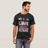 I Love Being Orthopaedic Nurse Gnome Easter Nurse Tシャツ (正面フル)