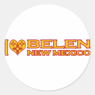 I Love Belen, NM ラウンドシール