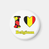 I love Belgium magnet マグネット (正面)