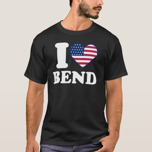 I love Bend Iハート・ベンド Tシャツ (正面)