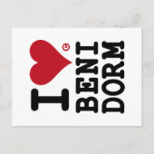 I LOVE BENIDORMカスタム POSTAL ポストカード (正面)