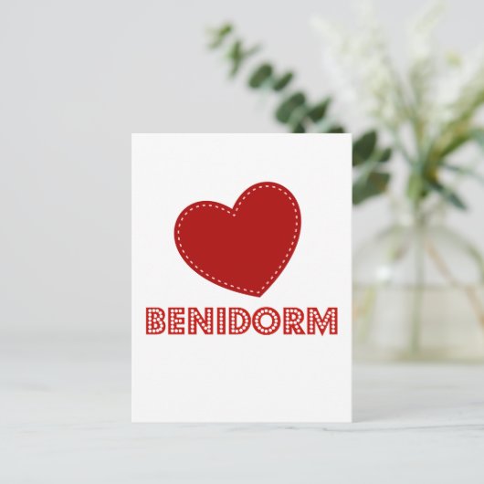 I Love Benidorm ポストカード (スタンド正面)