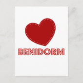 I Love Benidorm ポストカード (正面)