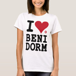 I LOVE BENIDORM Tシャツ