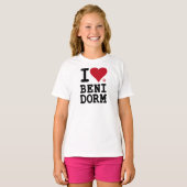 I LOVE BENIDORM Tシャツ (正面フル)