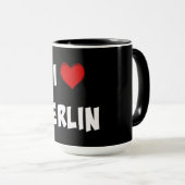 I Love Berlin,クラシックブラック マグカップ (正面右)