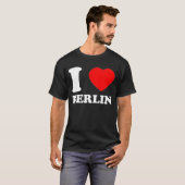 I LOVE BERLIN 3D Tシャツ (正面フル)