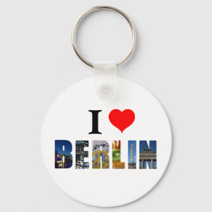 I Love Berlin Germanyドイツ旅行都市写真 キーホルダー