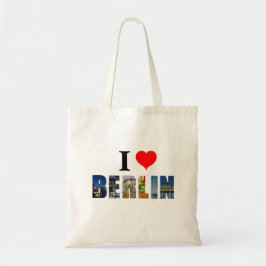 I Love Berlin Germanyドイツ旅行都市写真 トートバッグ