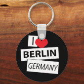 I Love Berlin Germany キーホルダー (正面)