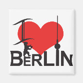 I Love Berlin Magnet マグネット (正面)