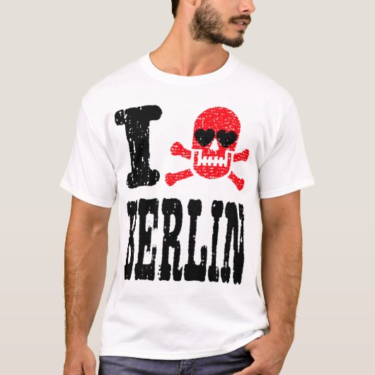 I LOVE BERLIN Tシャツ (正面)