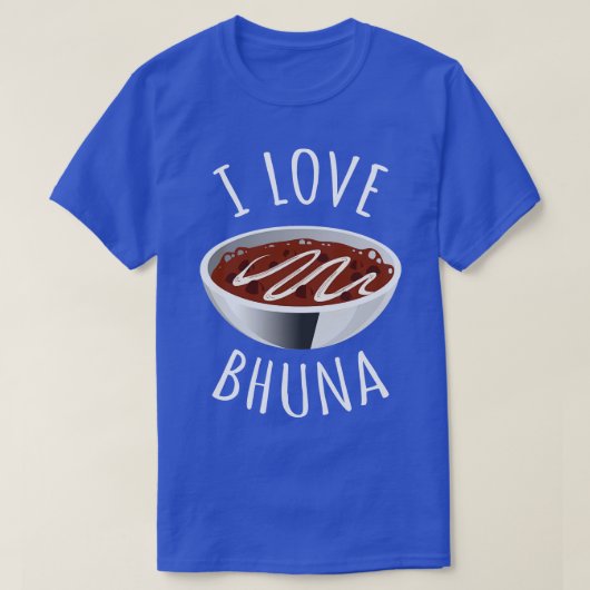 I Love Bhuna Tシャツ (デザイン正面)