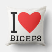 I love biceps クッション (正面)