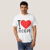 I love biceps tシャツ (正面フル)