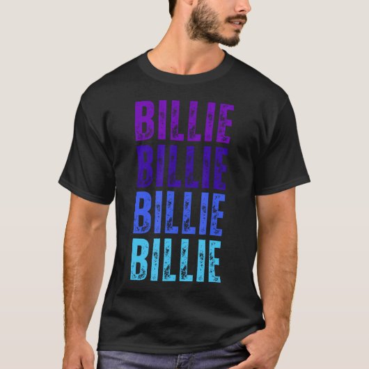 I Love Bilieのビリー名 Tシャツ (正面)