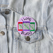 I Love BINGOカードボタン 缶バッジ (インサイチュ)