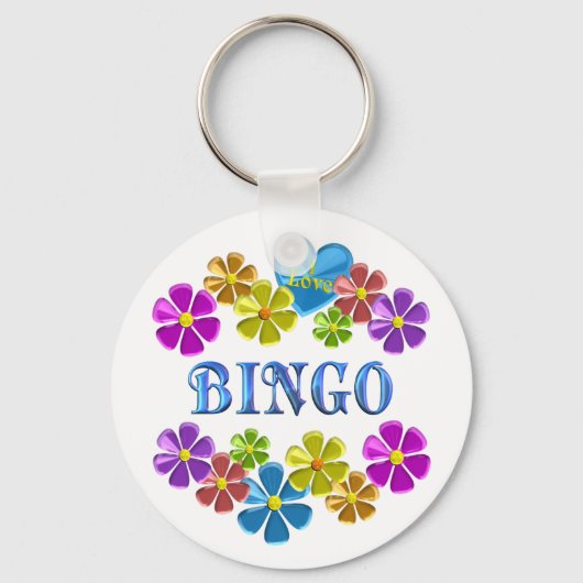 I Love Bingo キーホルダー (正面)