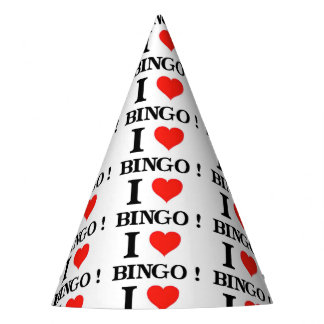 I Love Bingo パーティーハット
