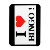 I Love Bingo マグネット (縦)