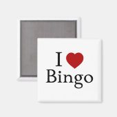 I Love Bingo マグネット (正面/裏面)