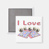 I Love Bingo マグネット (正面/裏面)